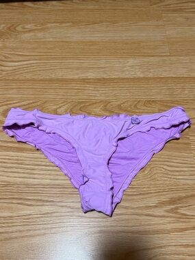 Body Glove Lavender Ruffle Bikini Bottoms